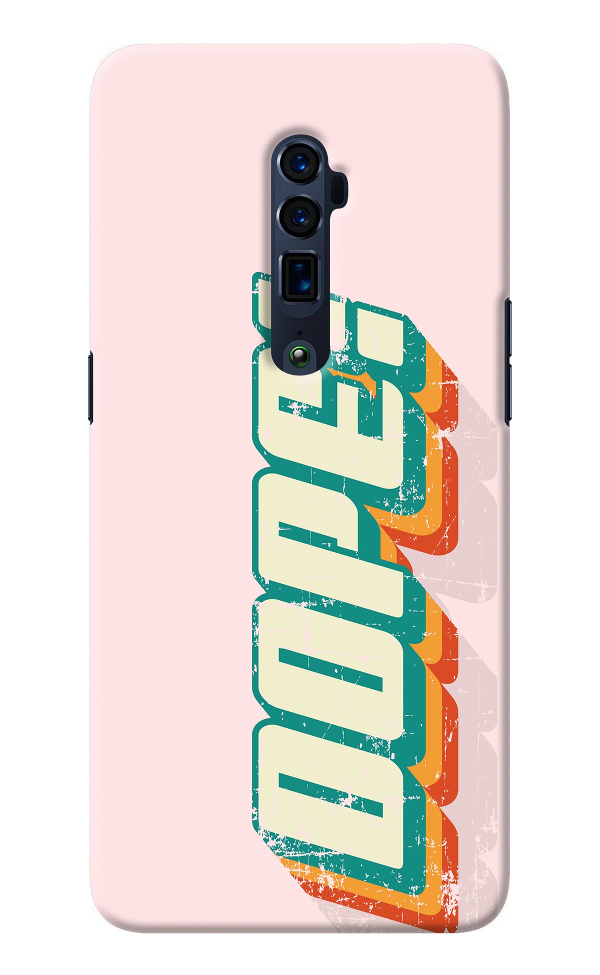 Dope Oppo Reno 10x Zoom Back Cover