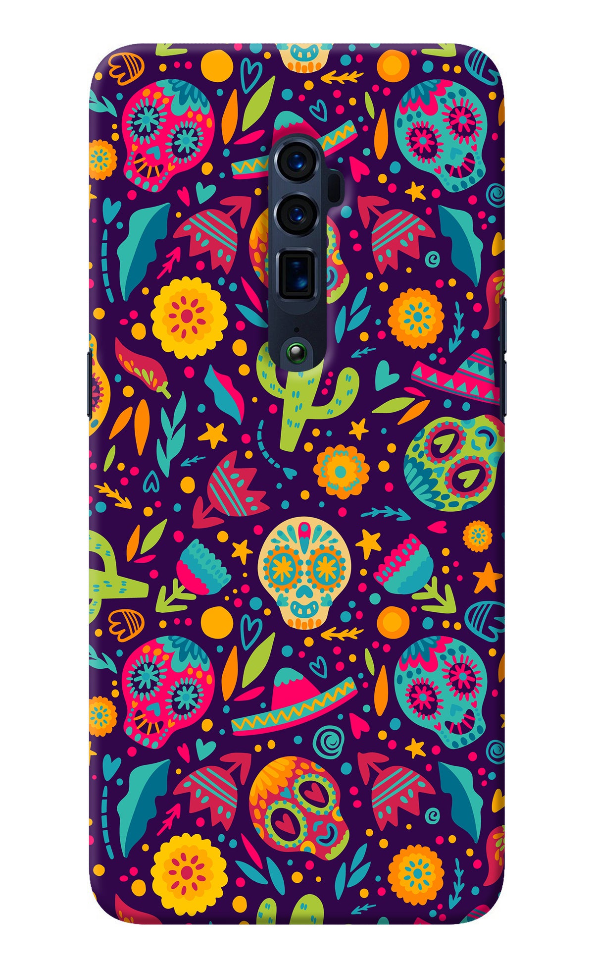 Mexican Design Oppo Reno 10x Zoom Back Cover