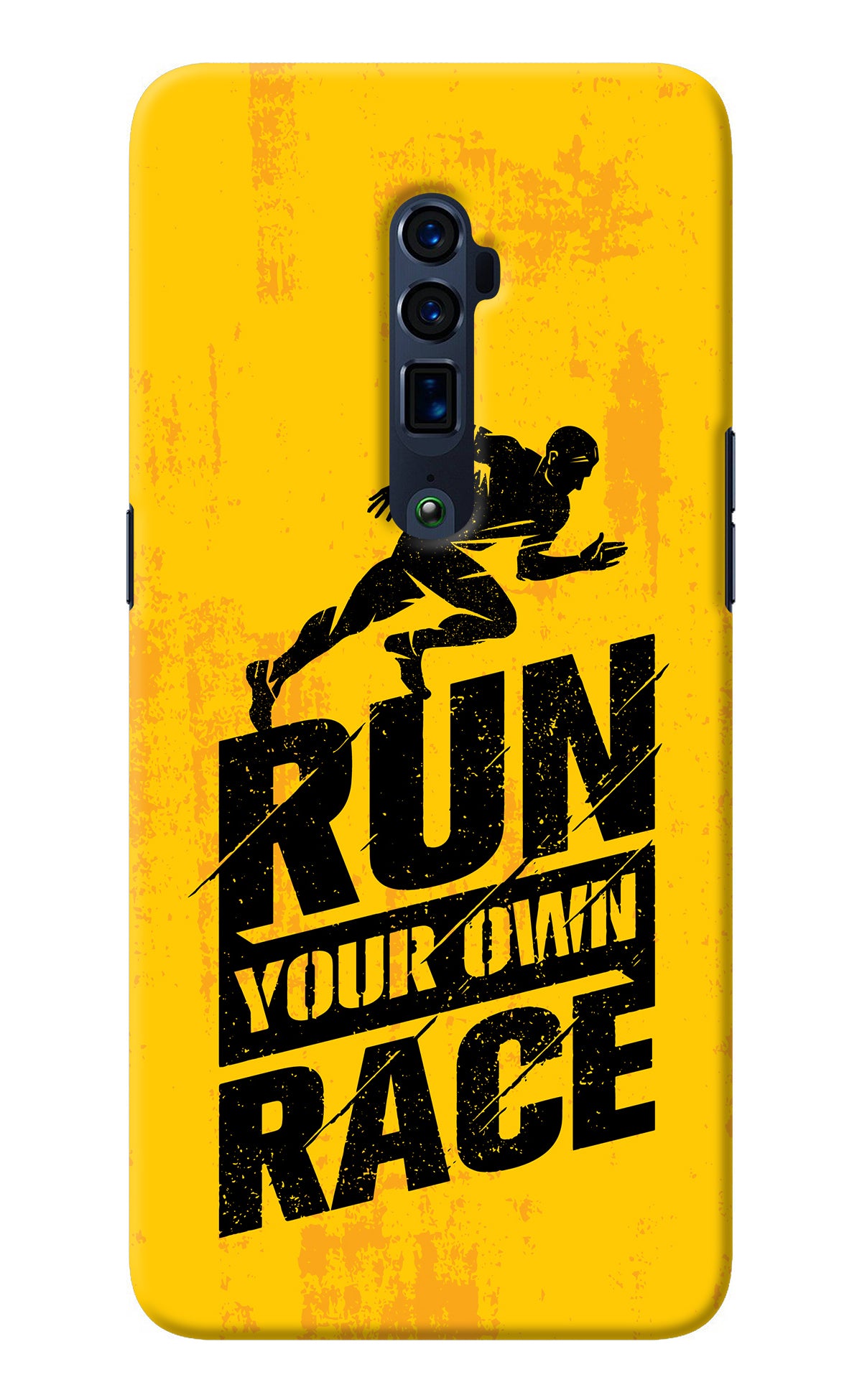 Run Your Own Race Oppo Reno 10x Zoom Back Cover
