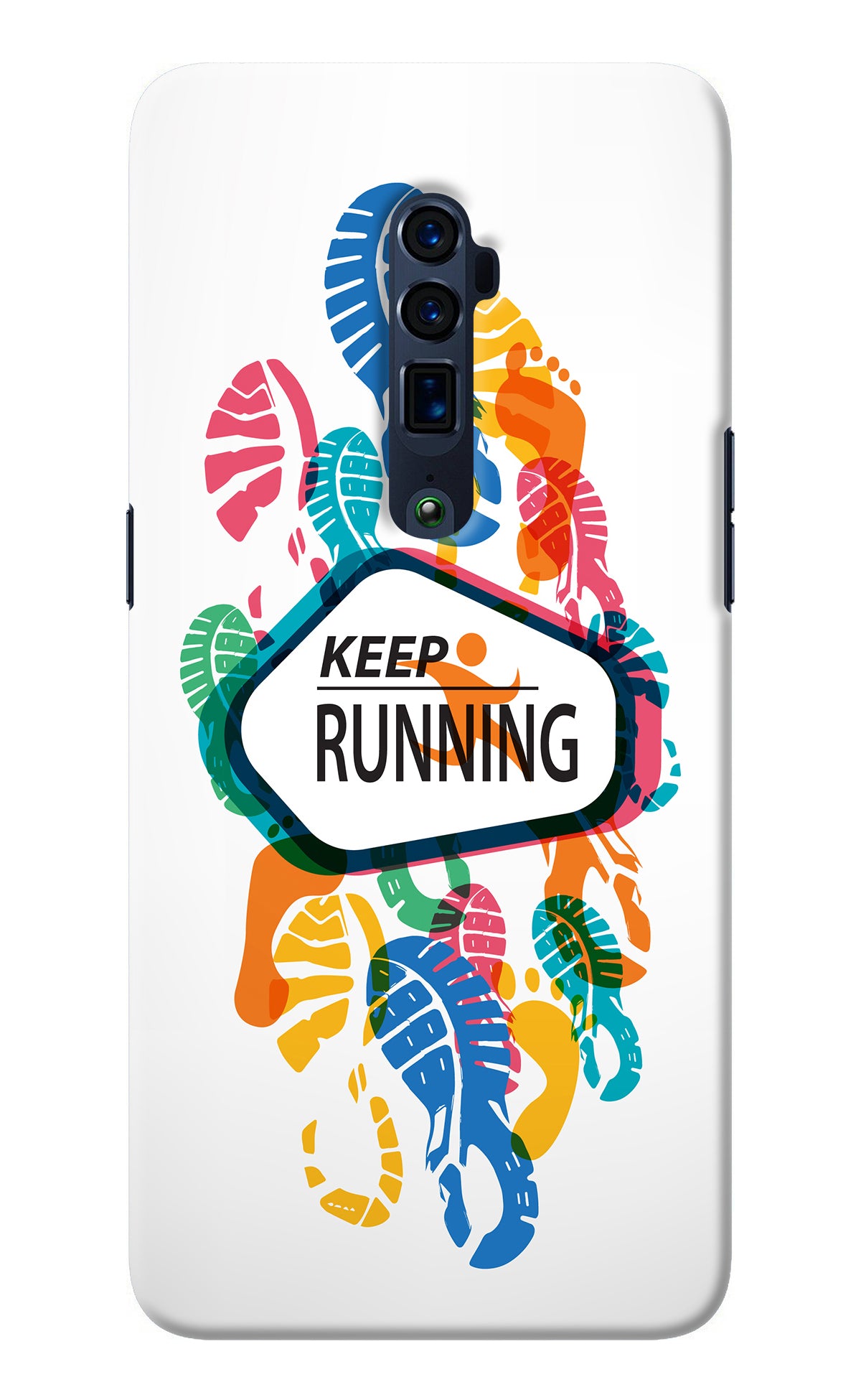 Keep Running Oppo Reno 10x Zoom Back Cover