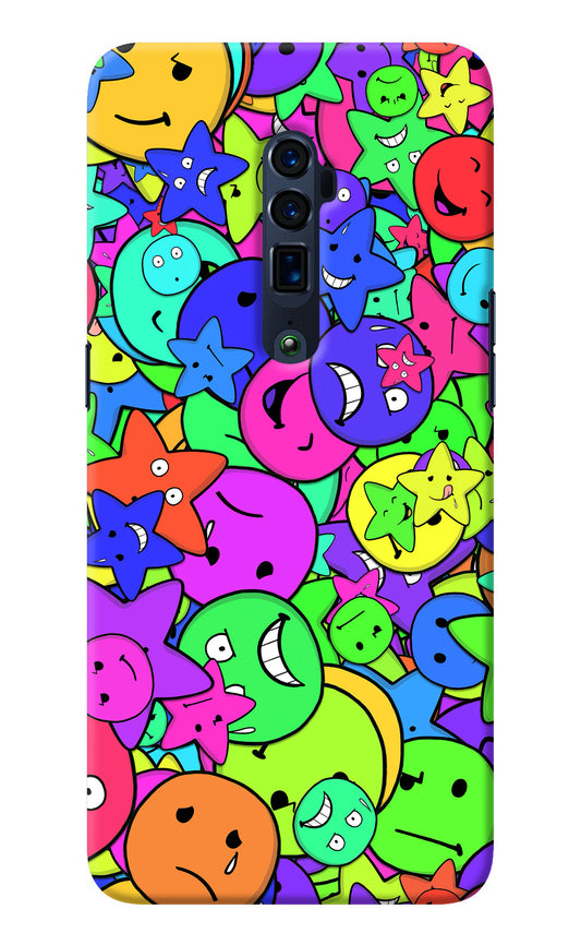 Fun Doodle Oppo Reno 10x Zoom Back Cover