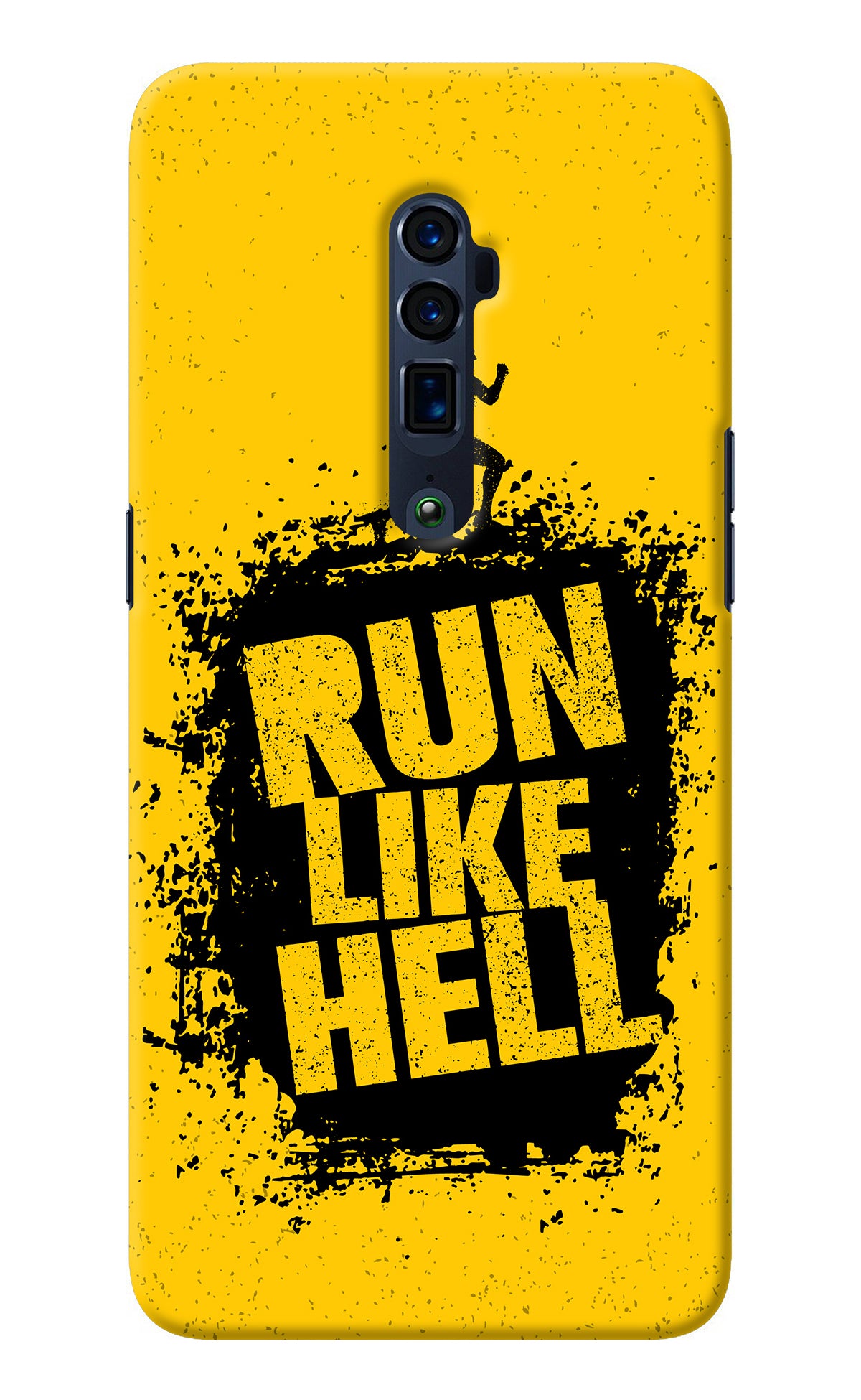 Run Like Hell Oppo Reno 10x Zoom Back Cover
