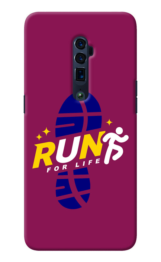 Run for Life Oppo Reno 10x Zoom Back Cover