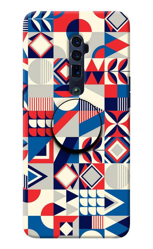 Colorful Pattern Oppo Reno 10x Zoom Pop Case