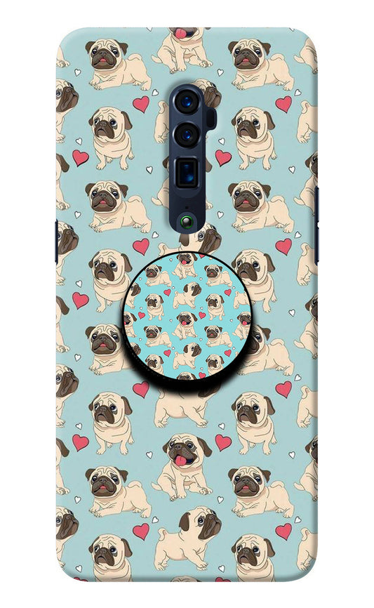 Pug Dog Oppo Reno 10x Zoom Pop Case