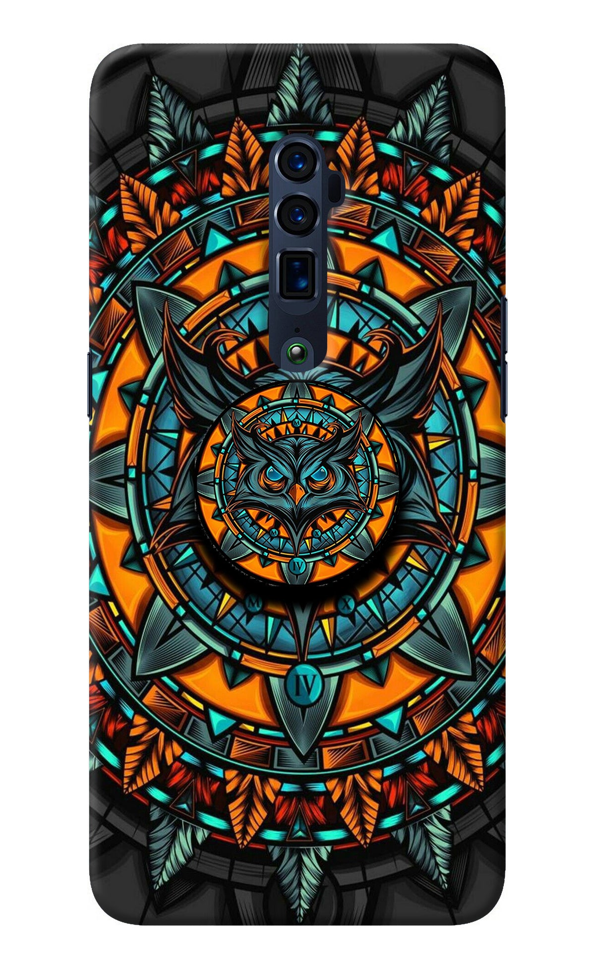 Angry Owl Oppo Reno 10x Zoom Pop Case