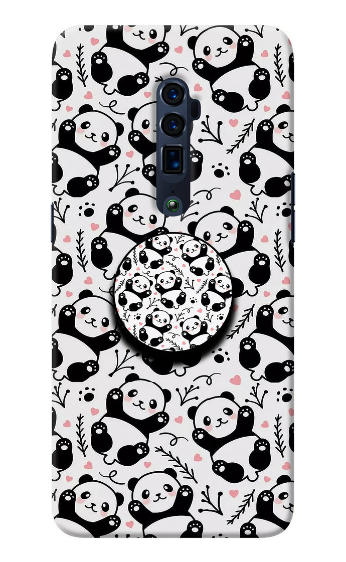 Cute Panda Oppo Reno 10x Zoom Pop Case