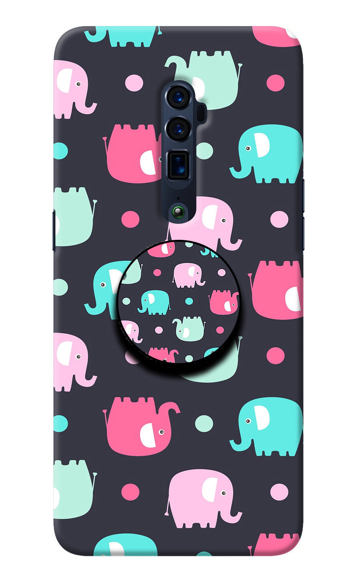 Baby Elephants Oppo Reno 10x Zoom Pop Case