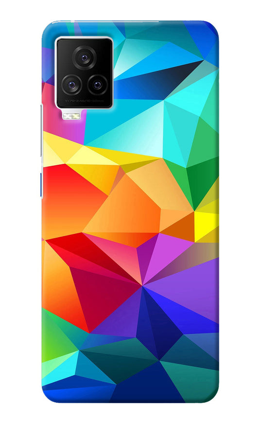 Abstract Pattern iQOO 7 Legend 5G Back Cover