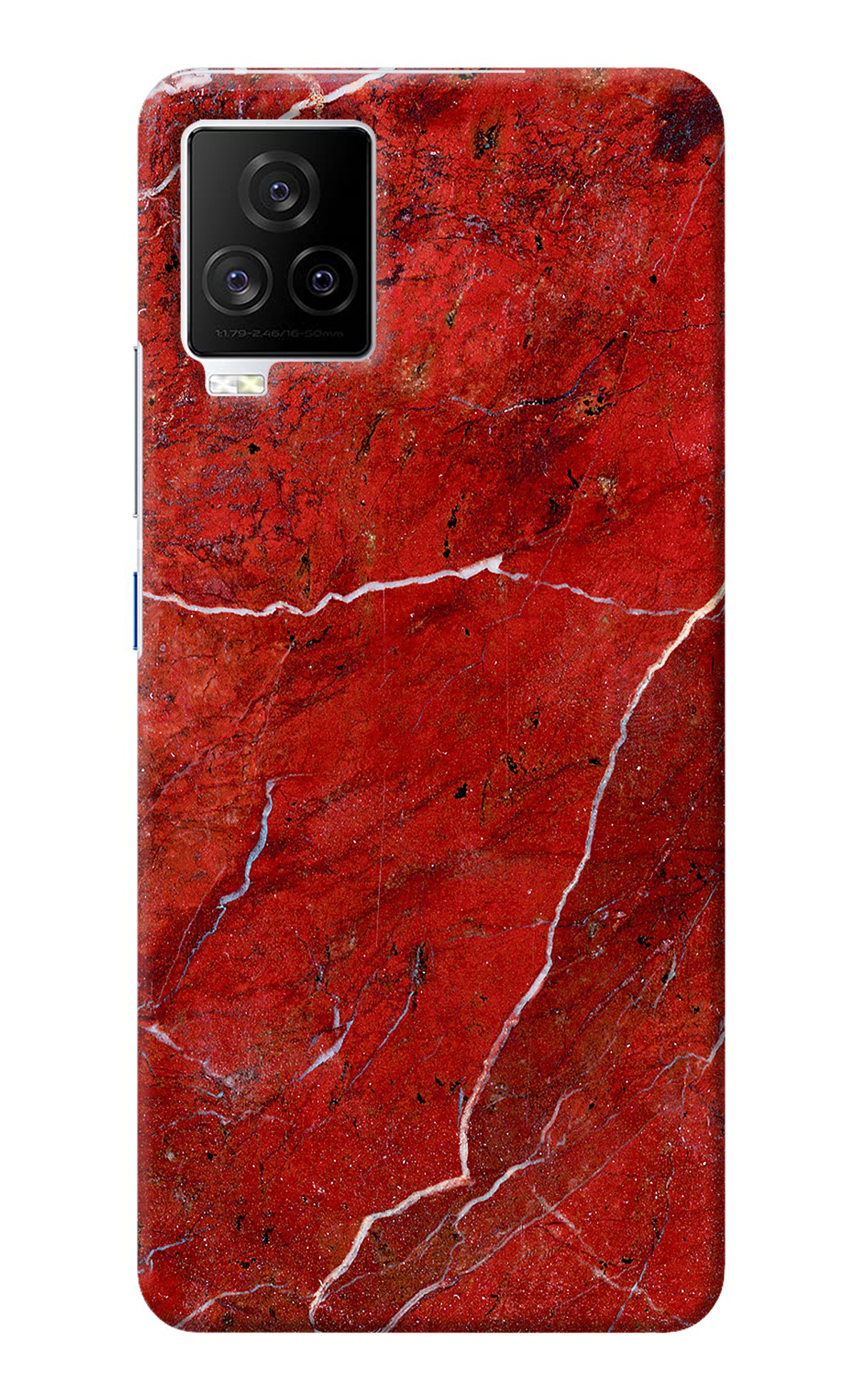 Red Marble Design iQOO 7 Legend 5G Back Cover