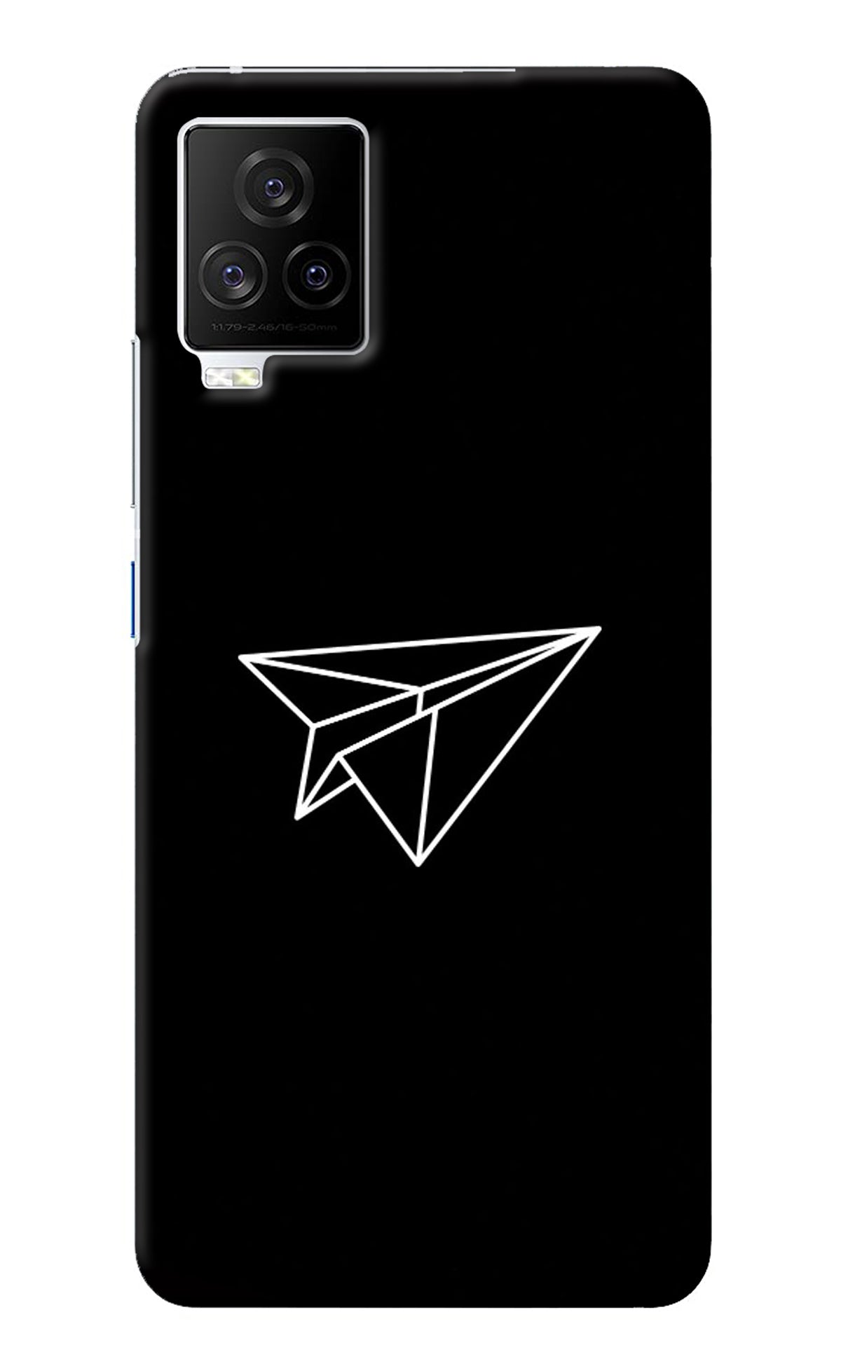 Paper Plane White iQOO 7 Legend 5G Back Cover