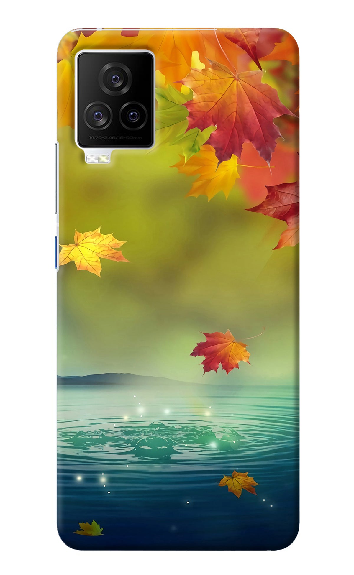 Flowers iQOO 7 Legend 5G Back Cover