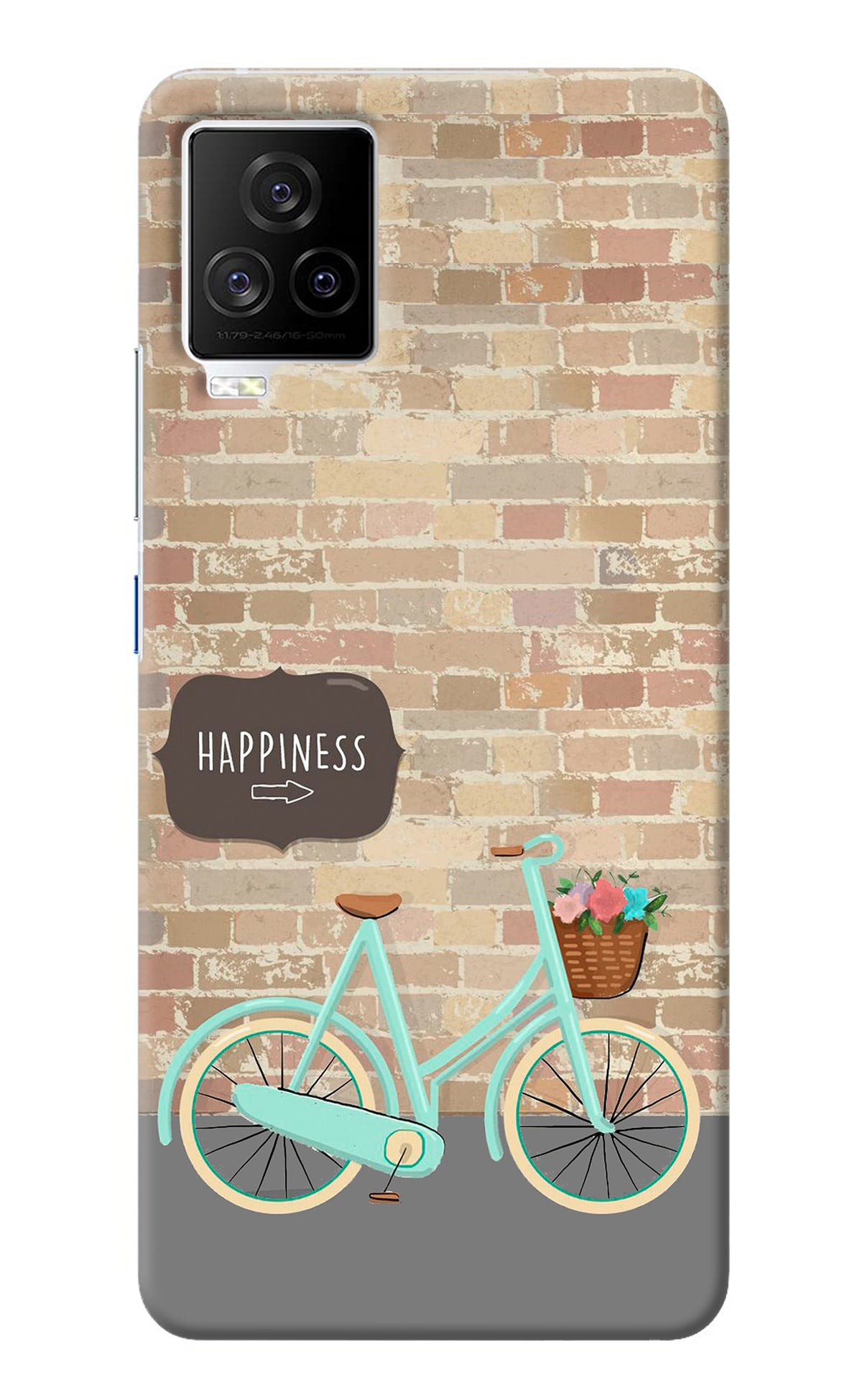 Happiness Artwork iQOO 7 Legend 5G Back Cover