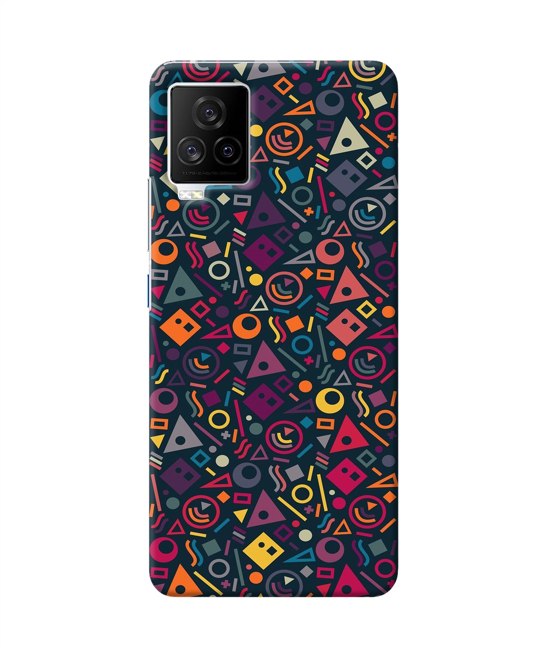 Geometric Abstract iQOO 7 Legend 5G Back Cover