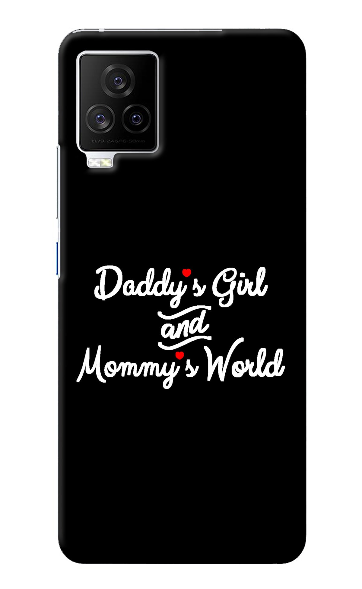 Daddy's Girl and Mommy's World iQOO 7 Legend 5G Back Cover