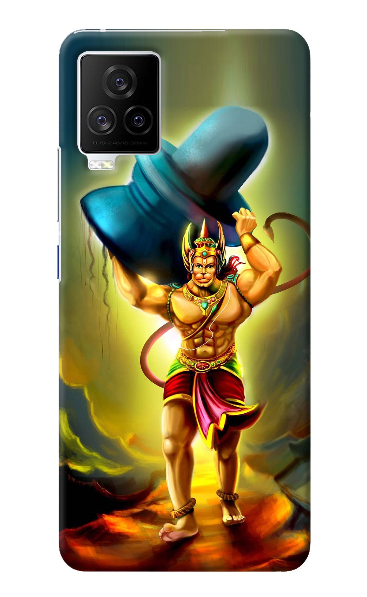 Lord Hanuman iQOO 7 Legend 5G Back Cover