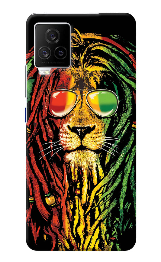 Rasta Lion iQOO 7 Legend 5G Back Cover