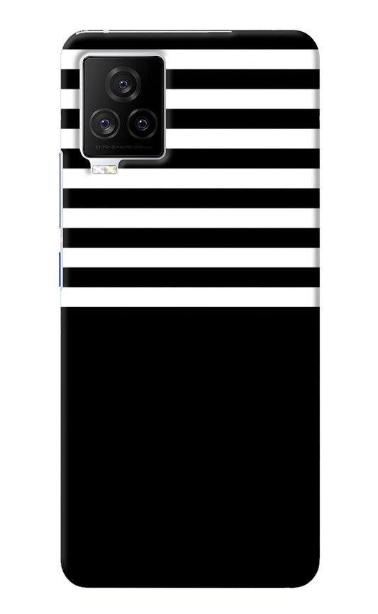 Black and White Print iQOO 7 Legend 5G Back Cover