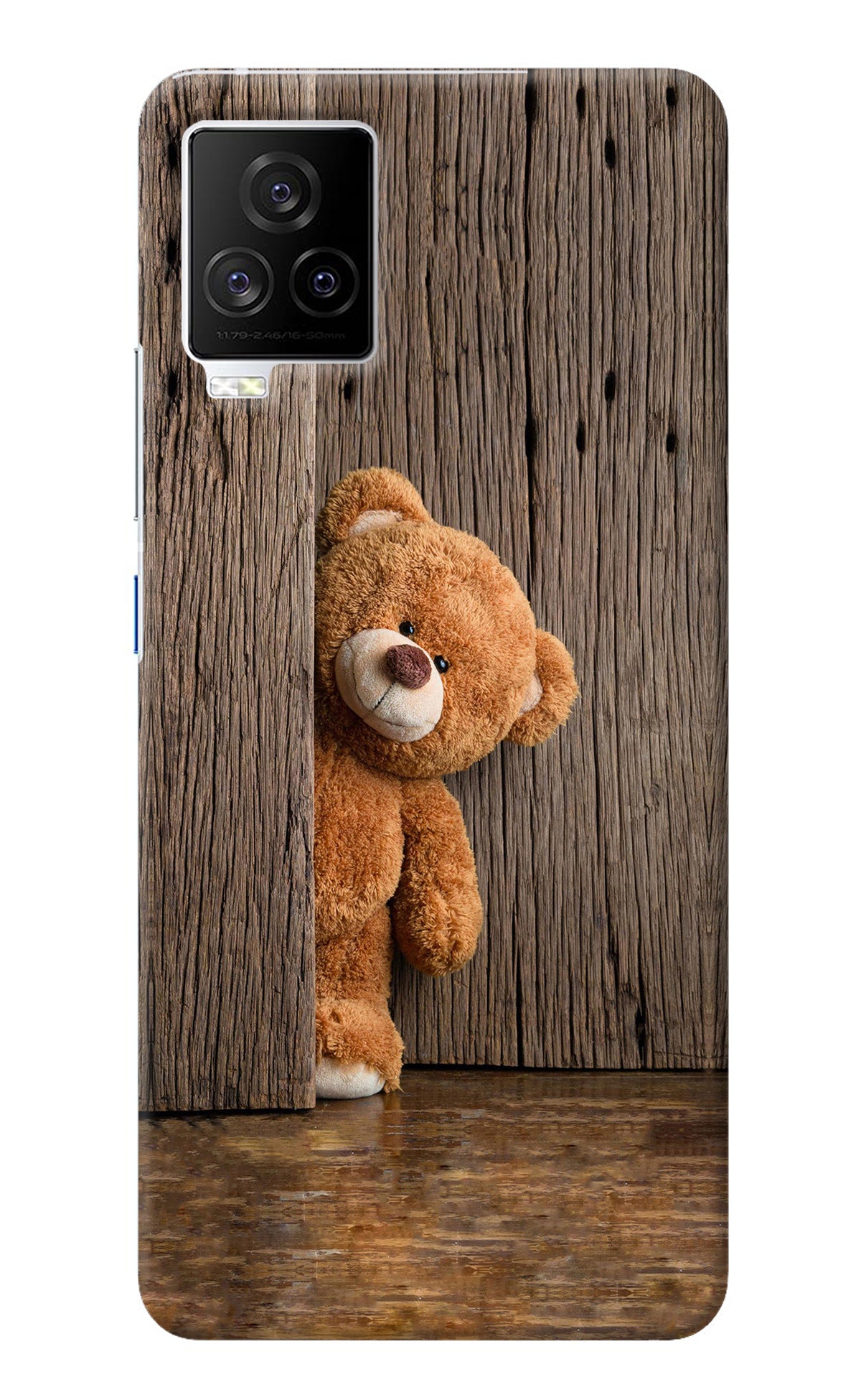 Teddy Wooden iQOO 7 Legend 5G Back Cover