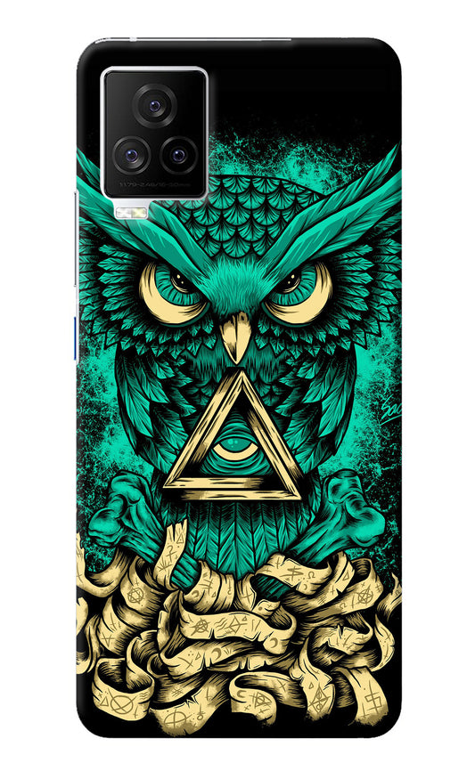 Green Owl iQOO 7 Legend 5G Back Cover
