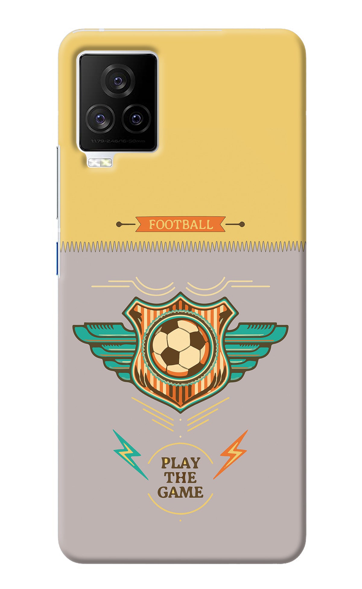 Football iQOO 7 Legend 5G Back Cover