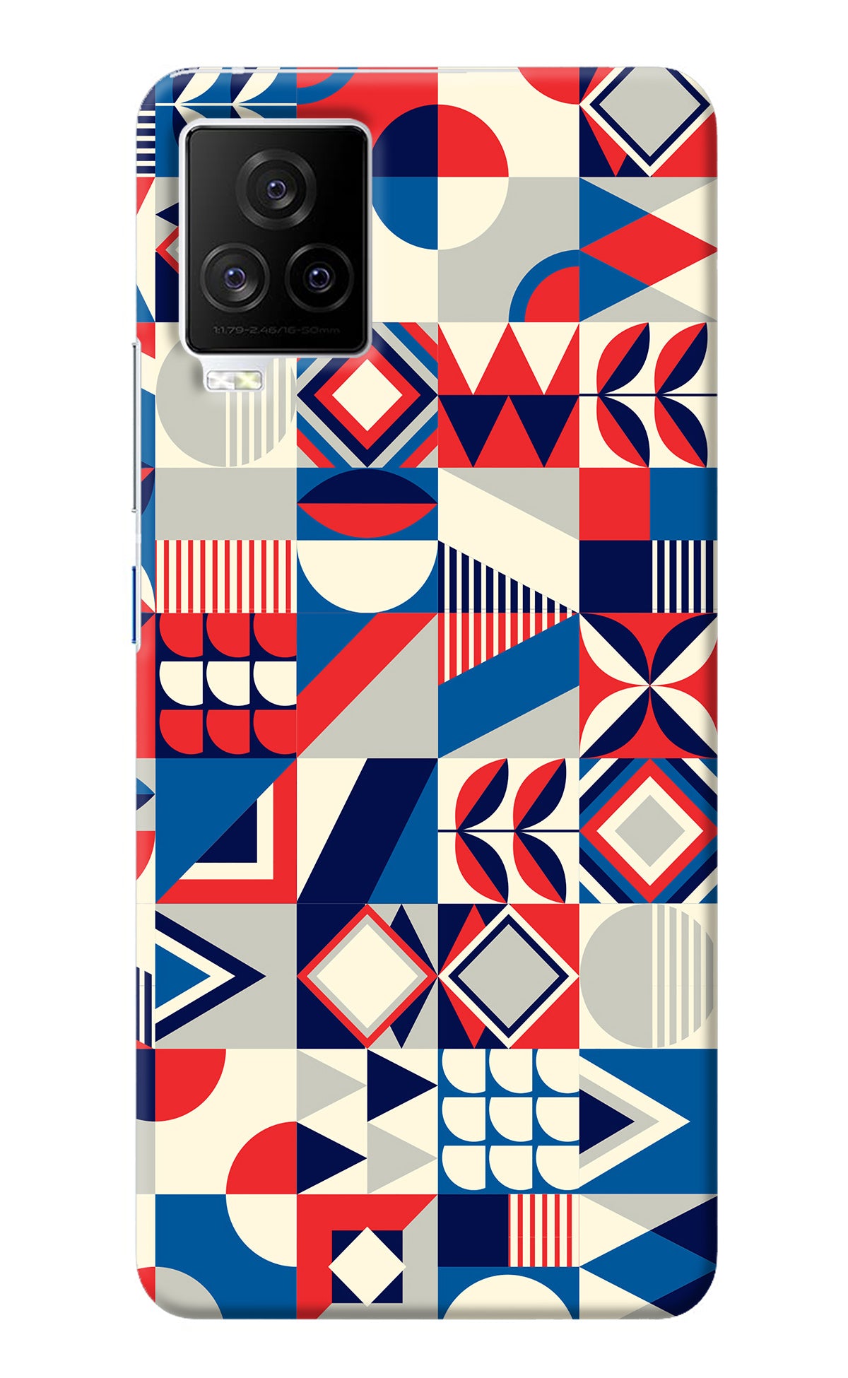 Colorful Pattern iQOO 7 Legend 5G Back Cover