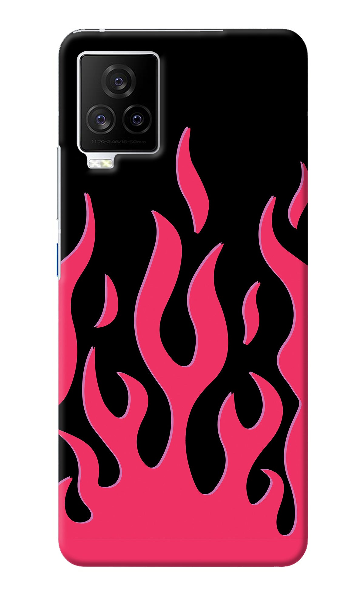 Fire Flames iQOO 7 Legend 5G Back Cover