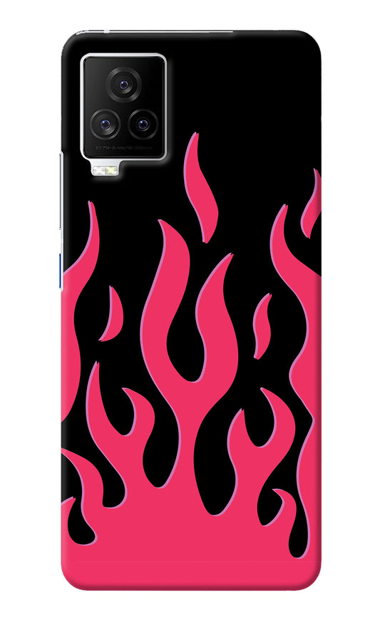 Fire Flames iQOO 7 Legend 5G Back Cover