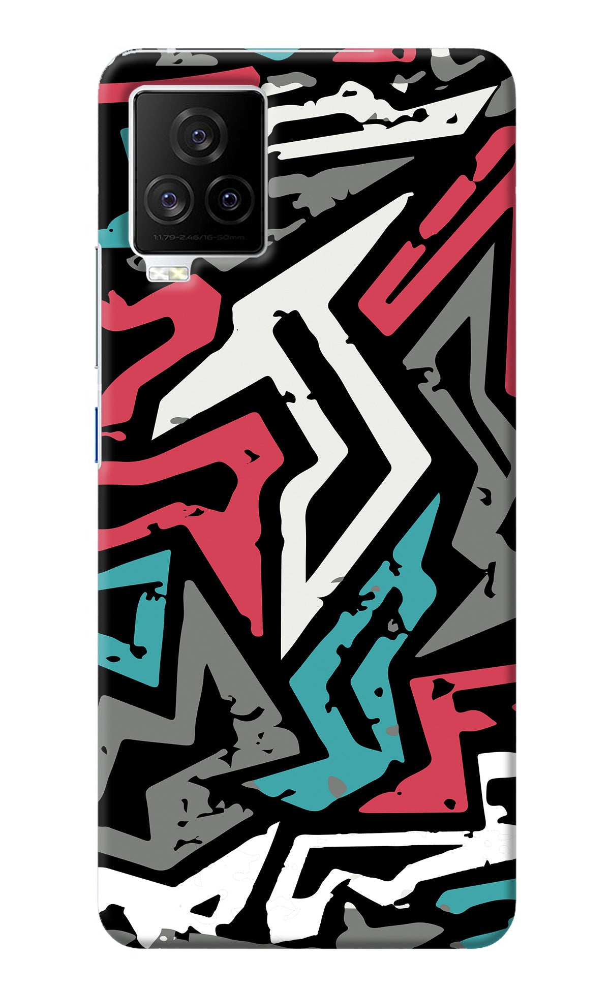 Geometric Graffiti iQOO 7 Legend 5G Back Cover