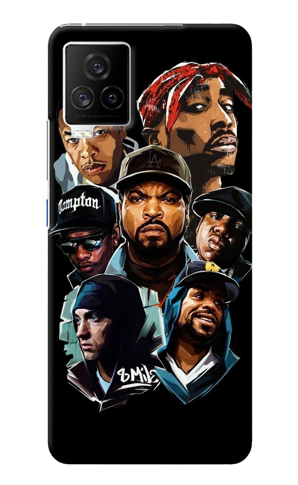 Rappers iQOO 7 Legend 5G Back Cover