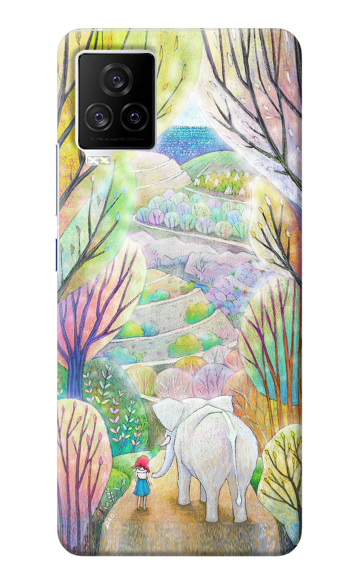 Nature Painting iQOO 7 Legend 5G Back Cover