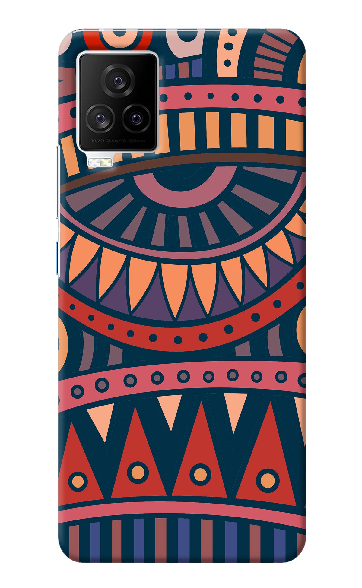 African Culture Design iQOO 7 Legend 5G Back Cover