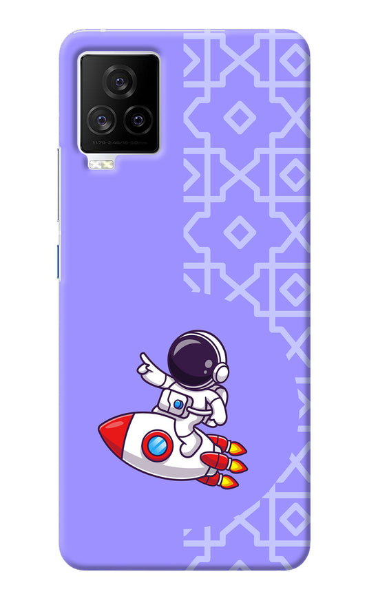 Cute Astronaut iQOO 7 Legend 5G Back Cover