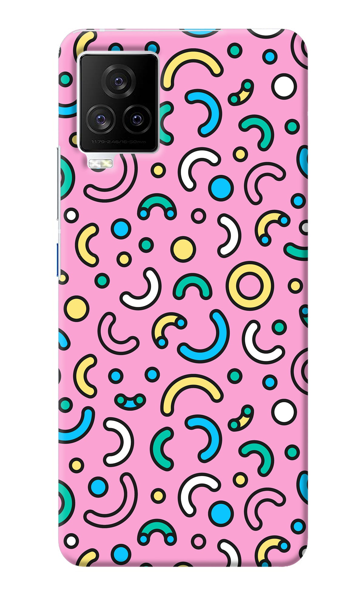 Memphis Design iQOO 7 Legend 5G Back Cover