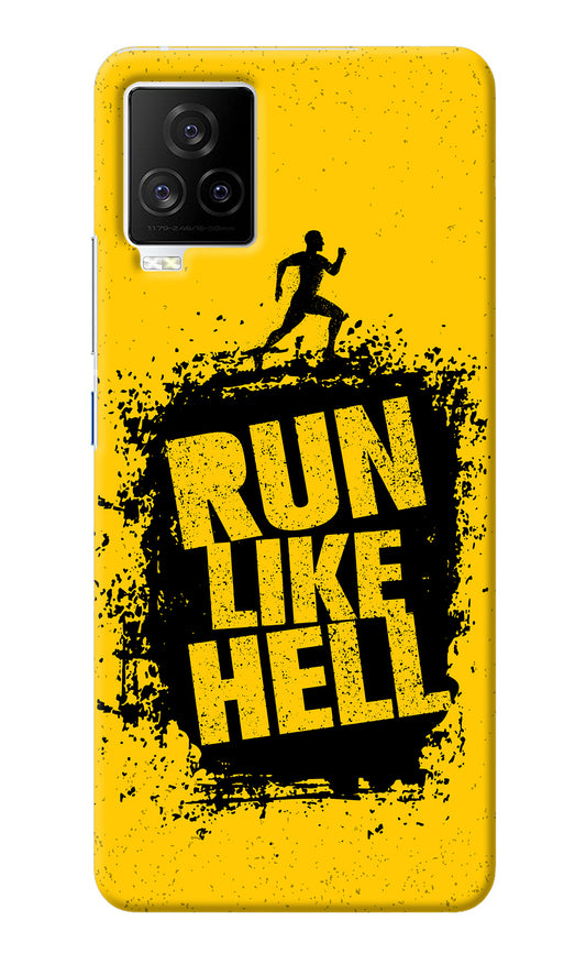Run Like Hell iQOO 7 Legend 5G Back Cover