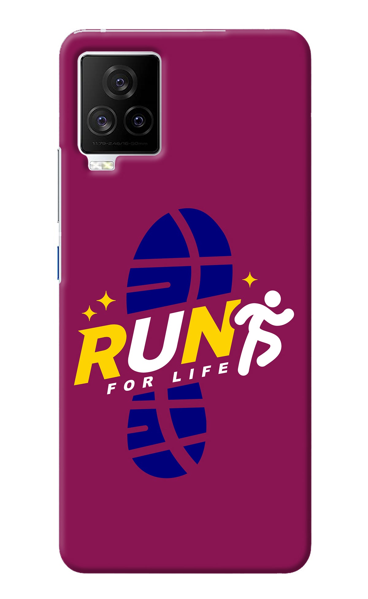 Run for Life iQOO 7 Legend 5G Back Cover
