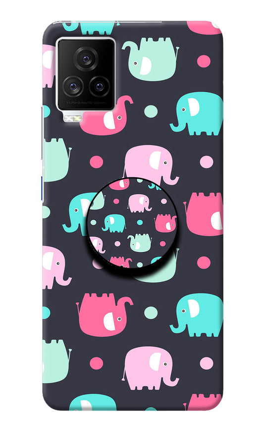 Baby Elephants iQOO 7 Legend 5G Pop Case