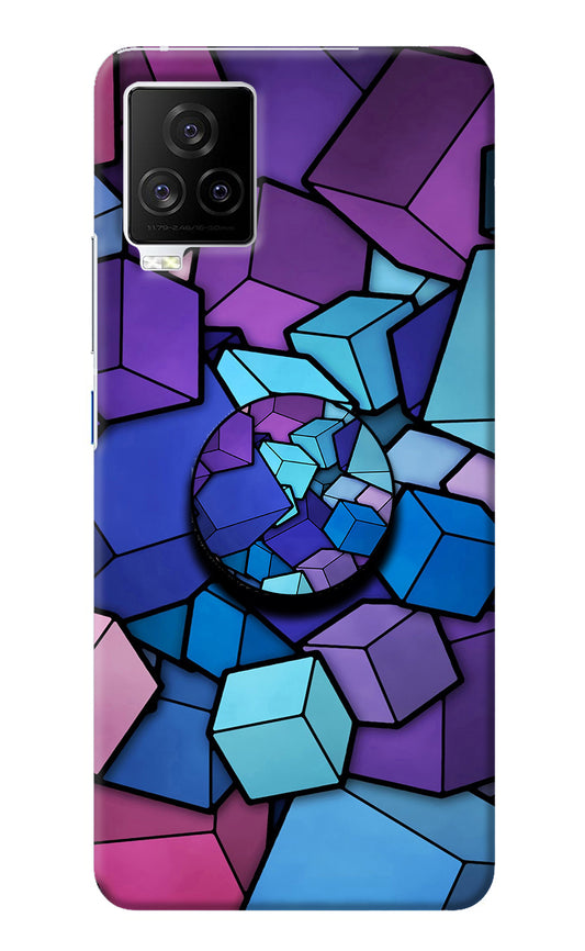Cubic Abstract iQOO 7 Legend 5G Pop Case