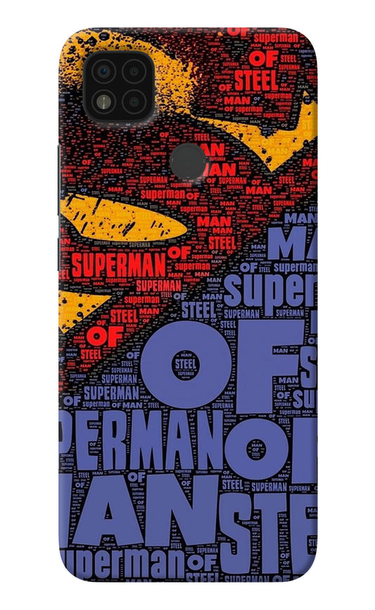 Superman Poco C31 Back Cover