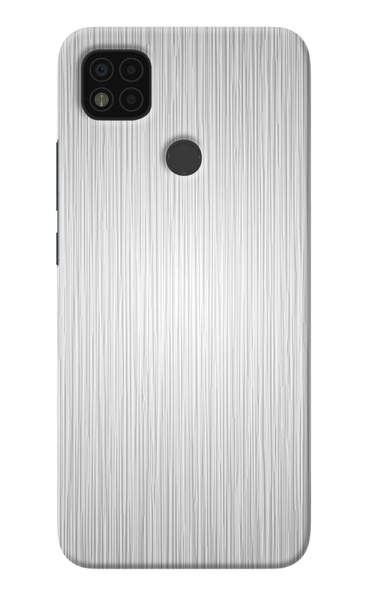 Wooden Grey Texture Poco C31 Back Cover
