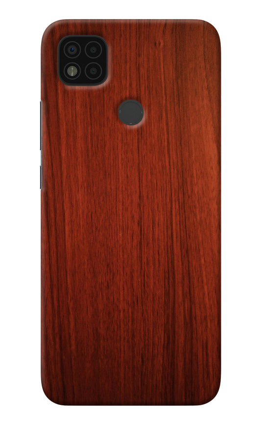 Wooden Plain Pattern Poco C31 Back Cover