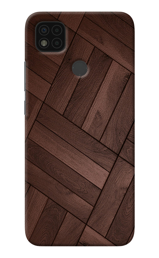 Wooden Texture Design Poco C31 Back Cover