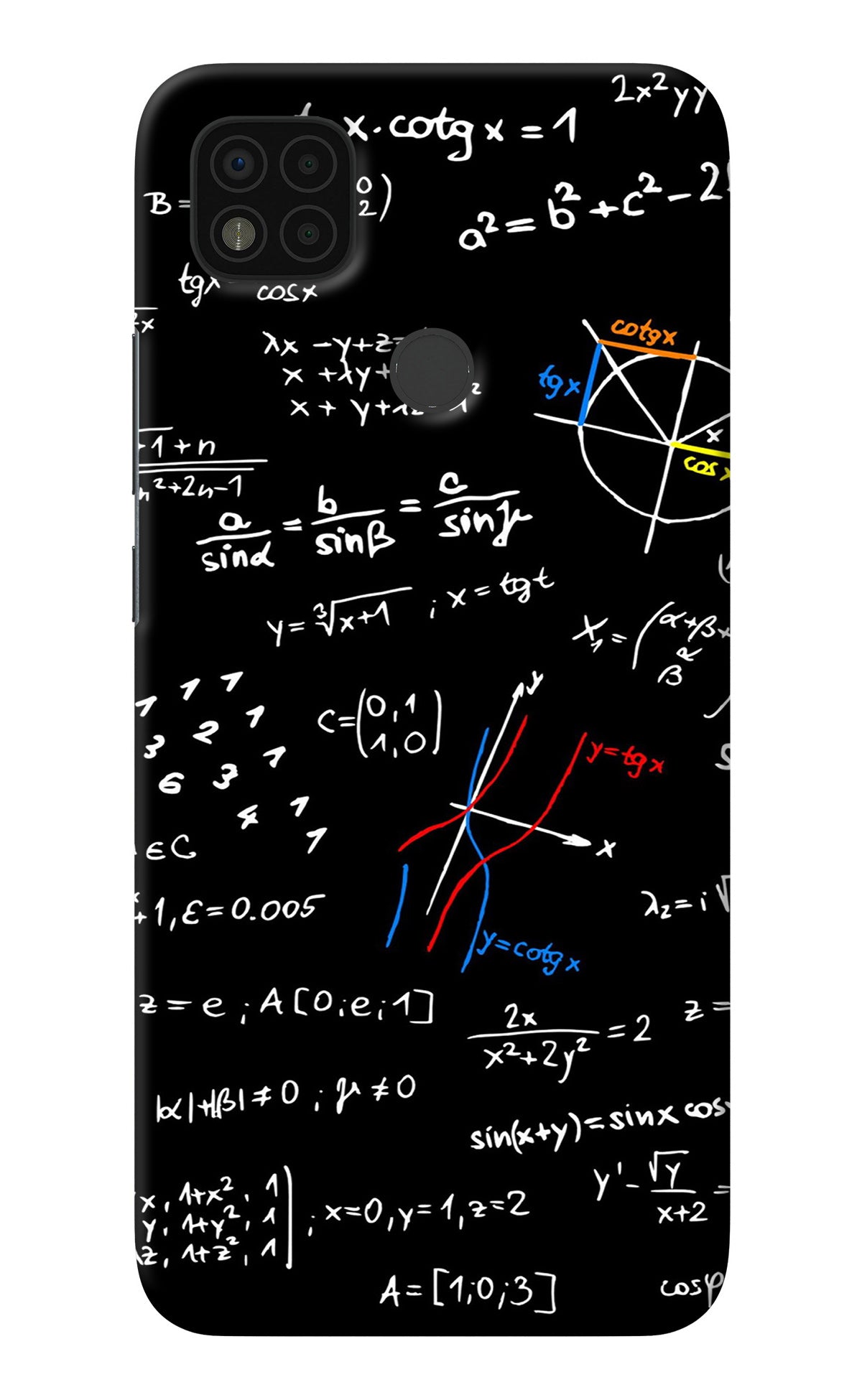 Mathematics Formula Poco C31 Back Cover