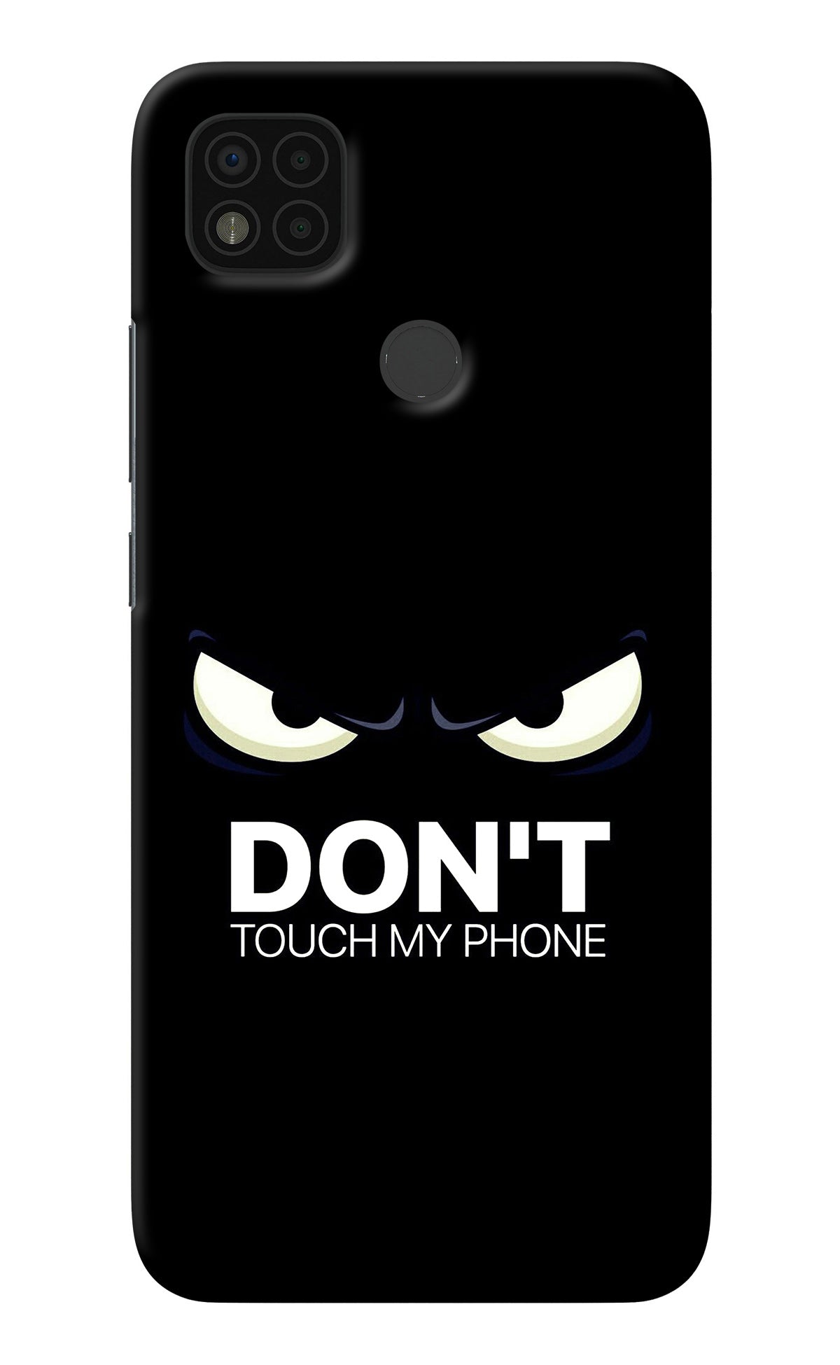 Don'T Touch My Phone Poco C31 Back Cover