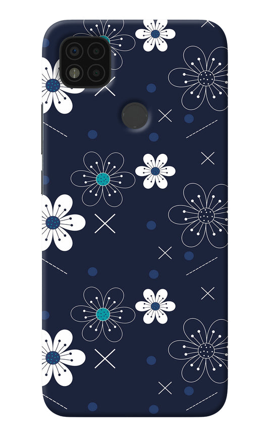 Flowers Poco C31 Back Cover