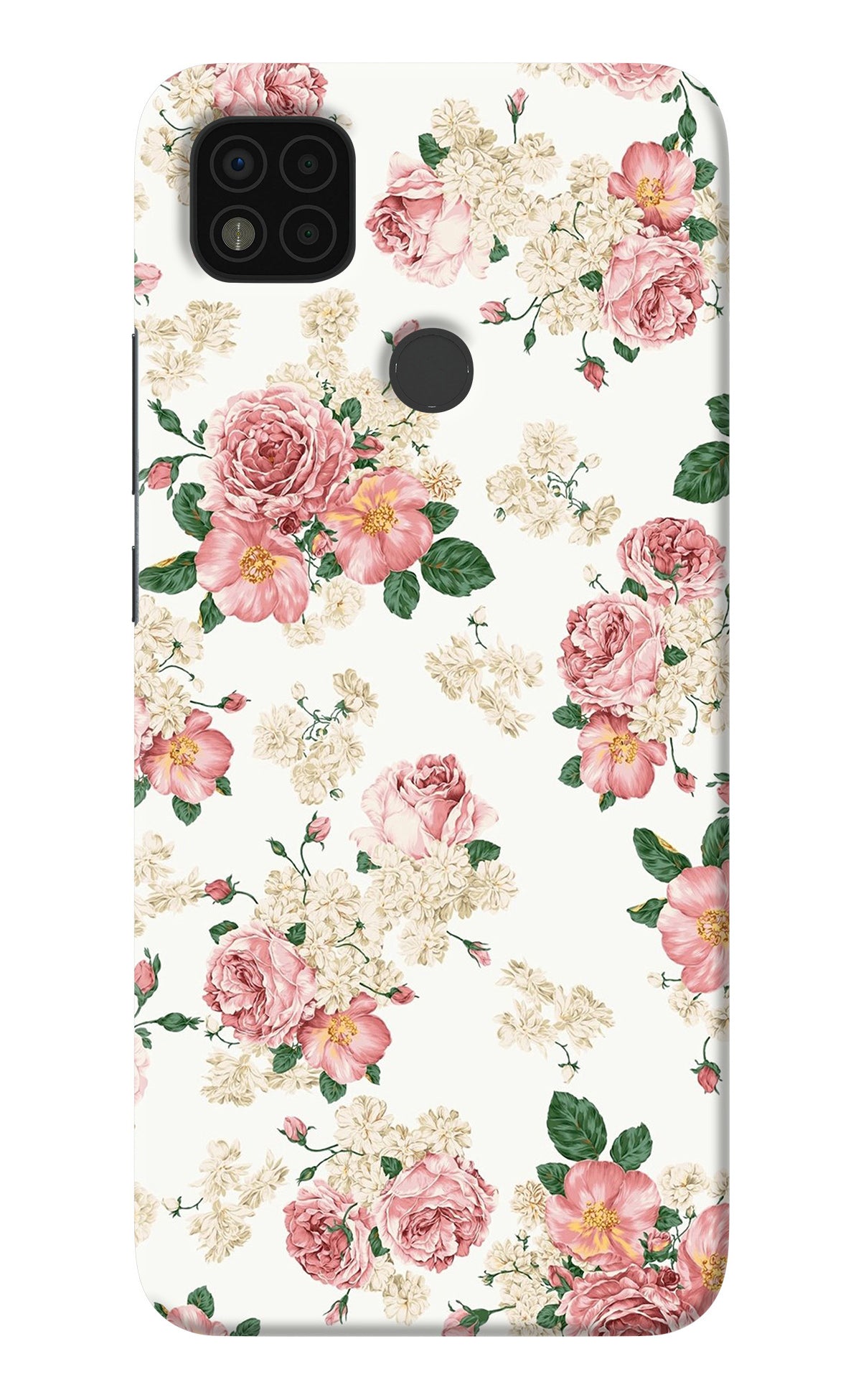 Flowers Poco C31 Back Cover