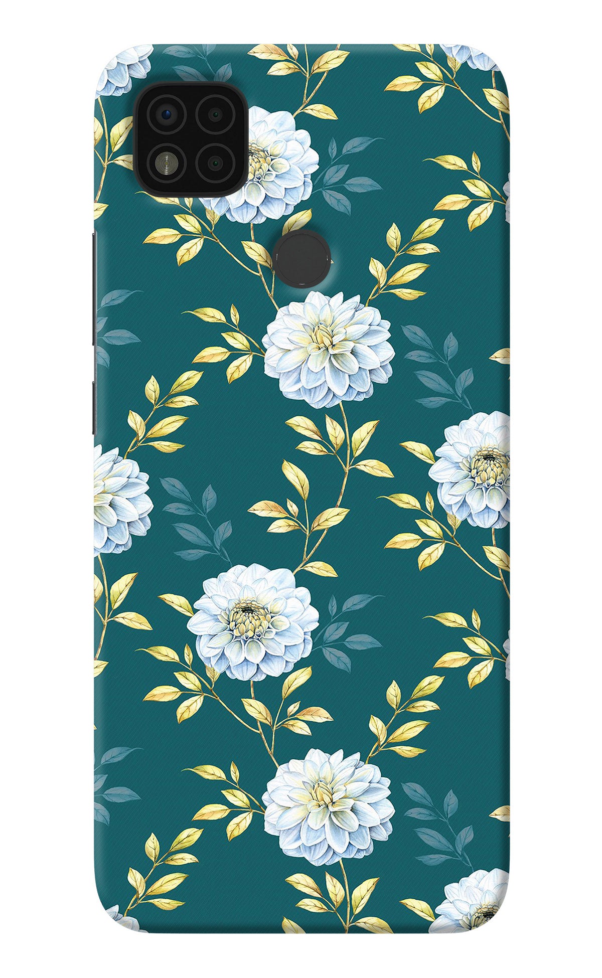 Flowers Poco C31 Back Cover