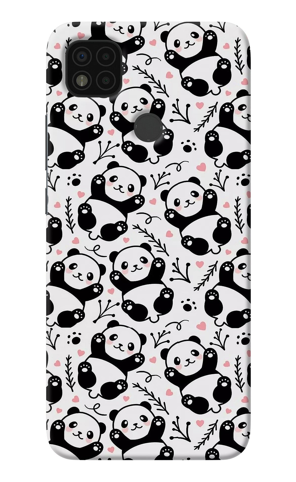 Cute Panda Poco C31 Back Cover