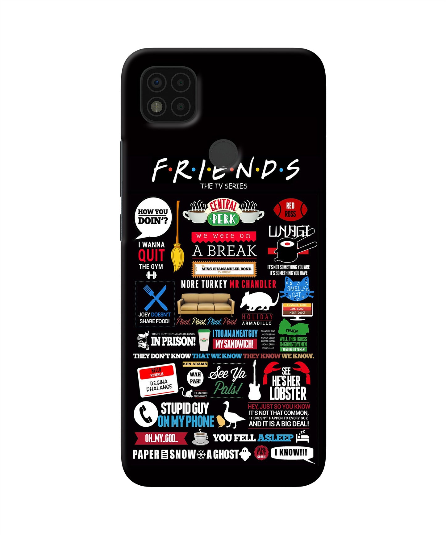 FRIENDS Poco C31 Back Cover