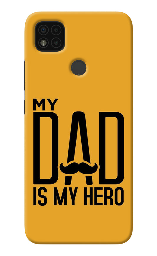 My Dad Is My Hero Poco C31 Back Cover